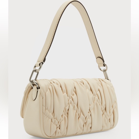 Tory Burch Kira Diamond-Ruched Small Shoulder Bag - Picture 2 of 16